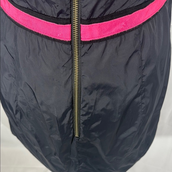 Milly Black Dress With Pink Accent Size 8 - Picture 8 of 10
